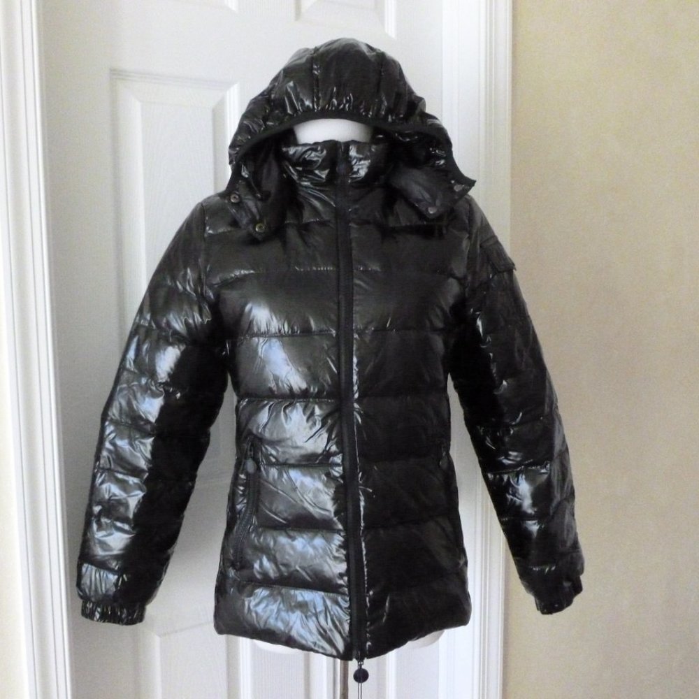 Moncler Glossy Jacket With Hood